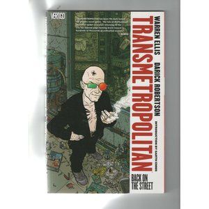 2009 Transmetropolitan Vol 1 Back On The Streets Vertico Trade Paperback Book